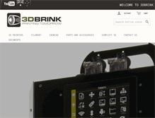 Tablet Screenshot of 3dbrink.com
